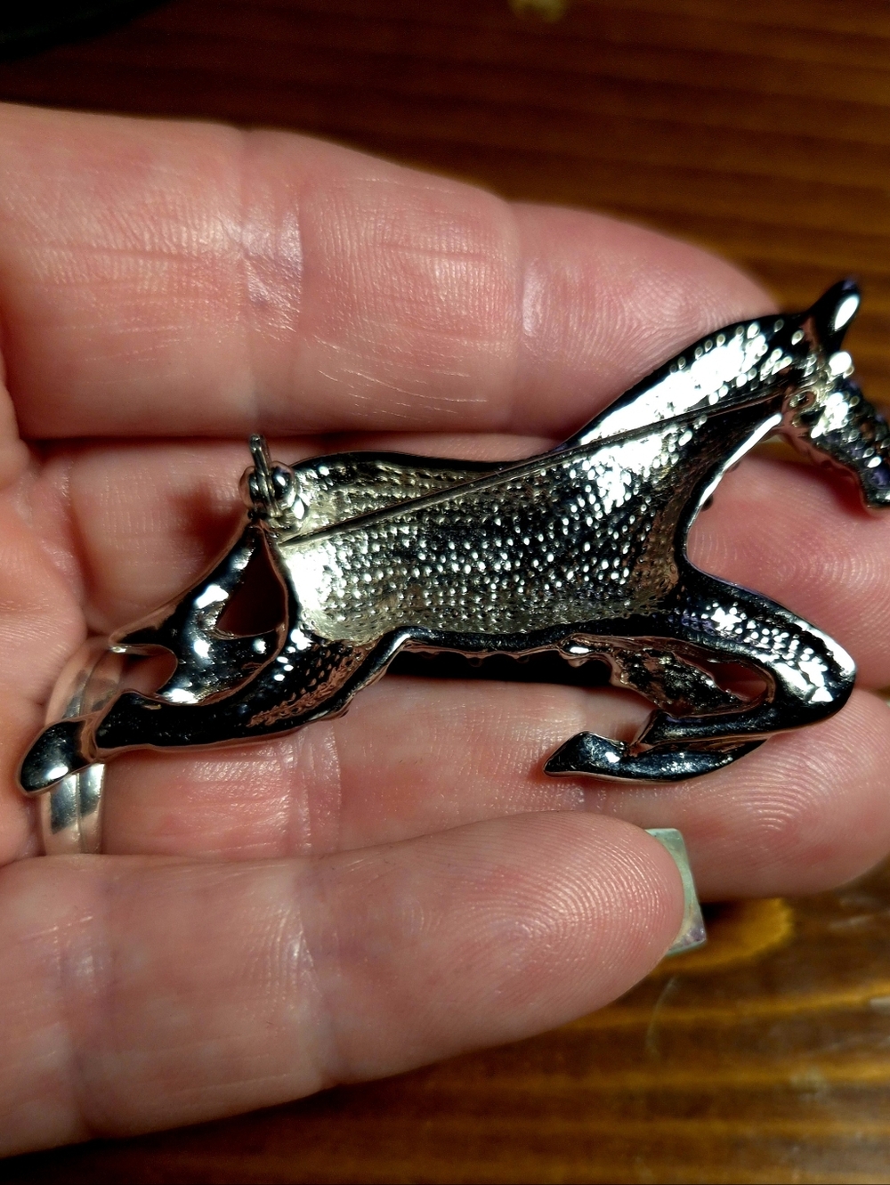 VTG Zebra Brooch